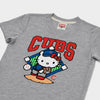 Hello Kitty x Chicago Cubs Pitch Tee (Youth) Apparel HOMAGE