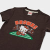 Hello Kitty x Cleveland Browns Holder Tee (Youth) Apparel HOMAGE