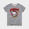 Hello Kitty x Cleveland Guardians Batter Tee (Youth) Apparel HOMAGE Grey Y2
