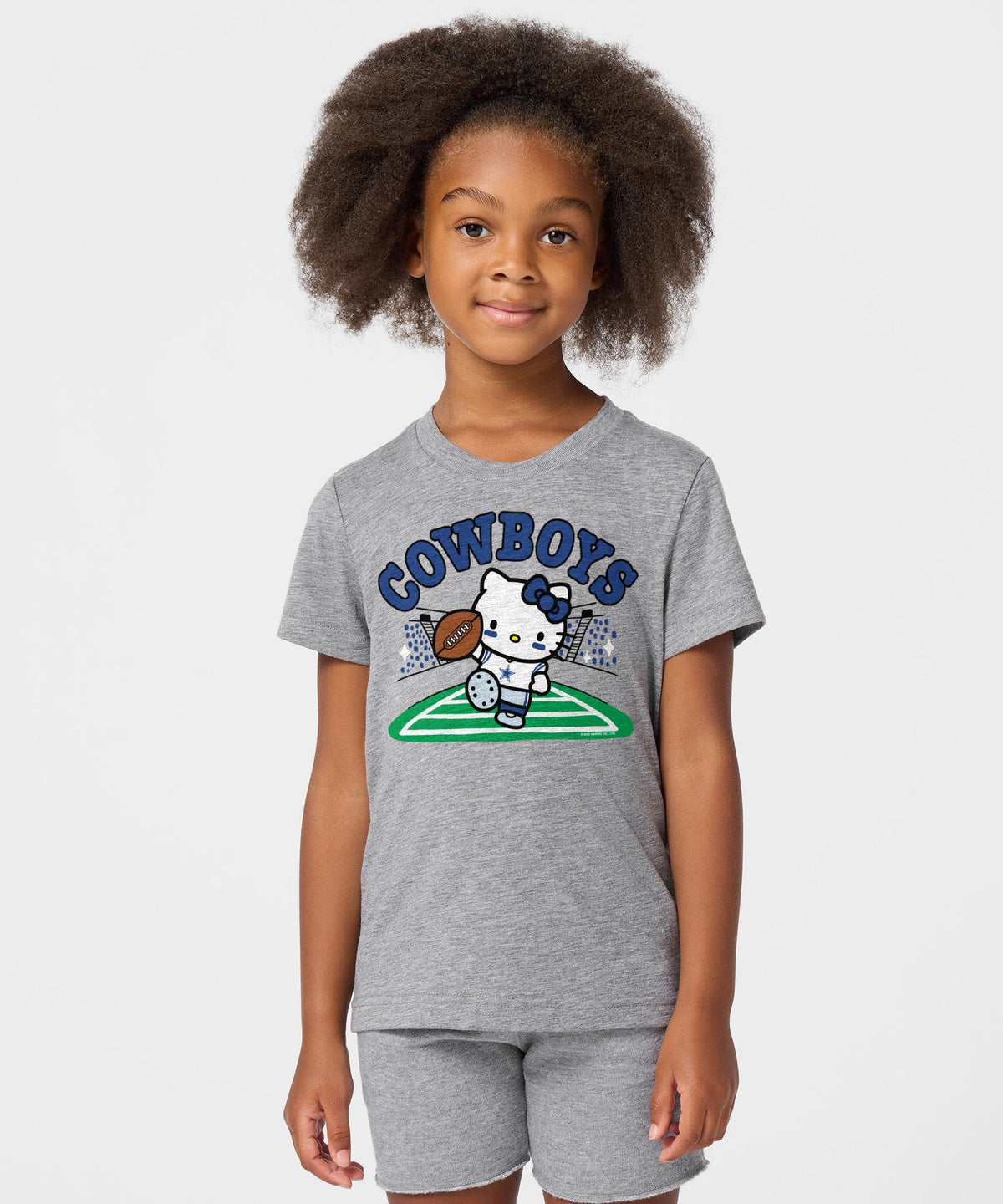 Hello Kitty x Dallas Cowboys Touchdown Tee (Youth) Apparel HOMAGE