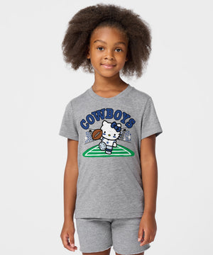 Hello Kitty x Dallas Cowboys Touchdown Tee (Youth) Apparel HOMAGE