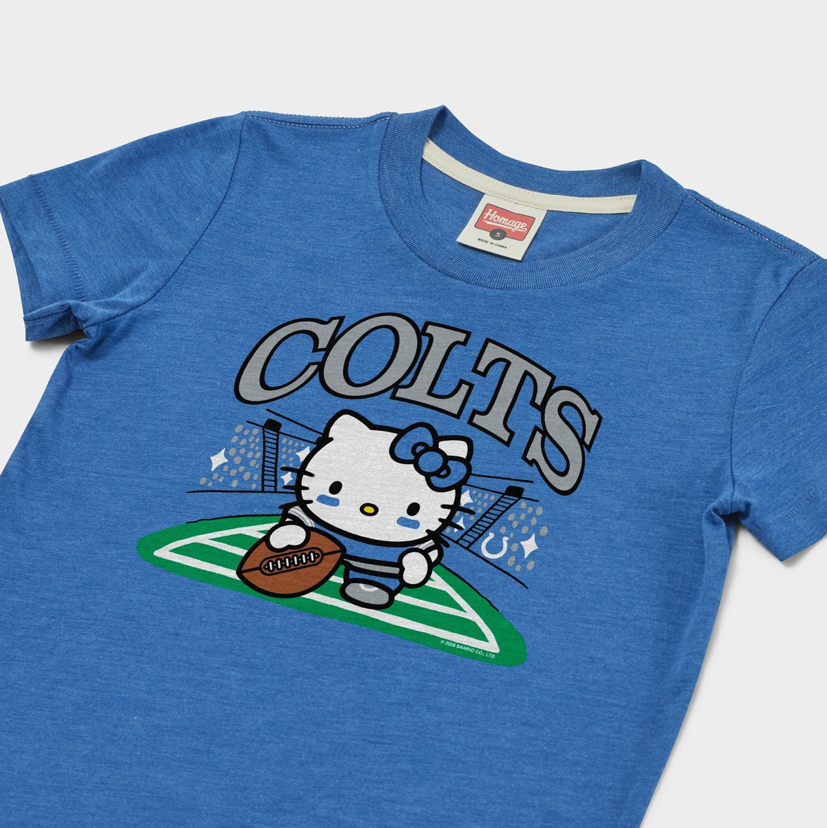 Hello Kitty x Indianapolis Colts Snap Tee (Youth) Apparel HOMAGE