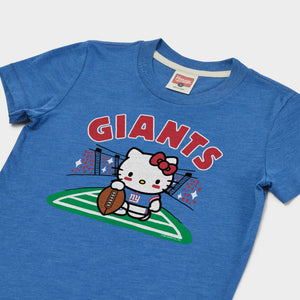 Hello Kitty x New York Giants Holder Tee (Youth) Apparel HOMAGE