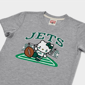 Hello Kitty x New York Jets Kickoff Tee (Youth) Apparel HOMAGE