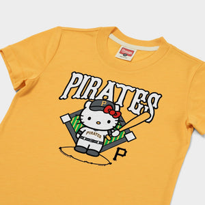 Hello Kitty x Pittsburgh Pirates Batter Tee (Youth) Apparel HOMAGE