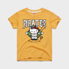 Hello Kitty x Pittsburgh Pirates Batter Tee (Youth) Apparel HOMAGE Gold Y2