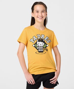 Hello Kitty x San Diego Padres Toss Tee (Youth) Apparel HOMAGE