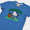 Hello Kitty x Seattle Seahawks Retro Kickoff Tee (Youth) Apparel HOMAGE