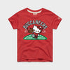 Hello Kitty x Tampa Bay Buccaneers Touchdown Tee (Youth) Apparel HOMAGE Red Y2