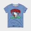 Hello Kitty x Tennessee Titans Football Tee (Youth) Apparel HOMAGE Light Blue Y2