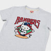 Hello Kitty x Texas Rangers Swing Tee (Youth) Apparel HOMAGE