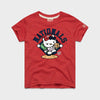 Hello Kitty x Washington Nationals Throw Tee (Youth) Apparel HOMAGE Red Y2