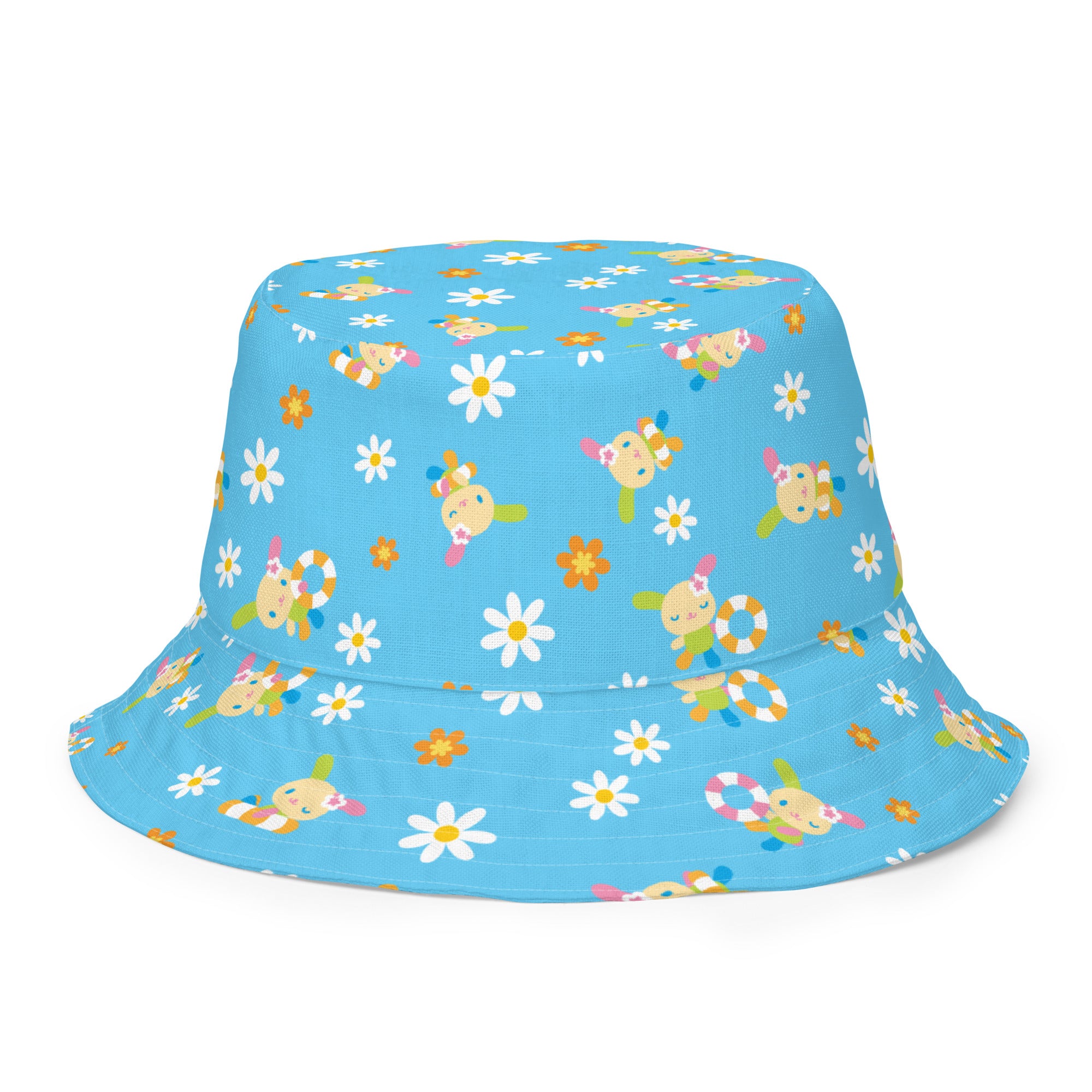 U*SA*HA*NA Pool Party Reversible Bucket Hat Accessory Printful S/M  