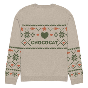 Chococat Olive Nordic Sweater Apparel Printful