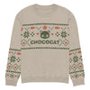 Chococat Olive Nordic Sweater Apparel Printful S
