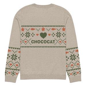 Chococat Olive Nordic Sweater Apparel Printful