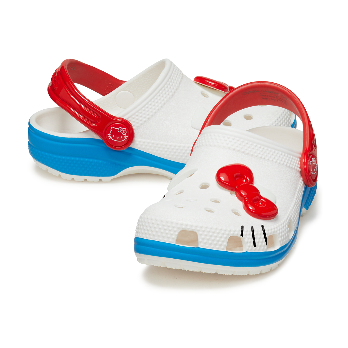 White top crocs toddler
