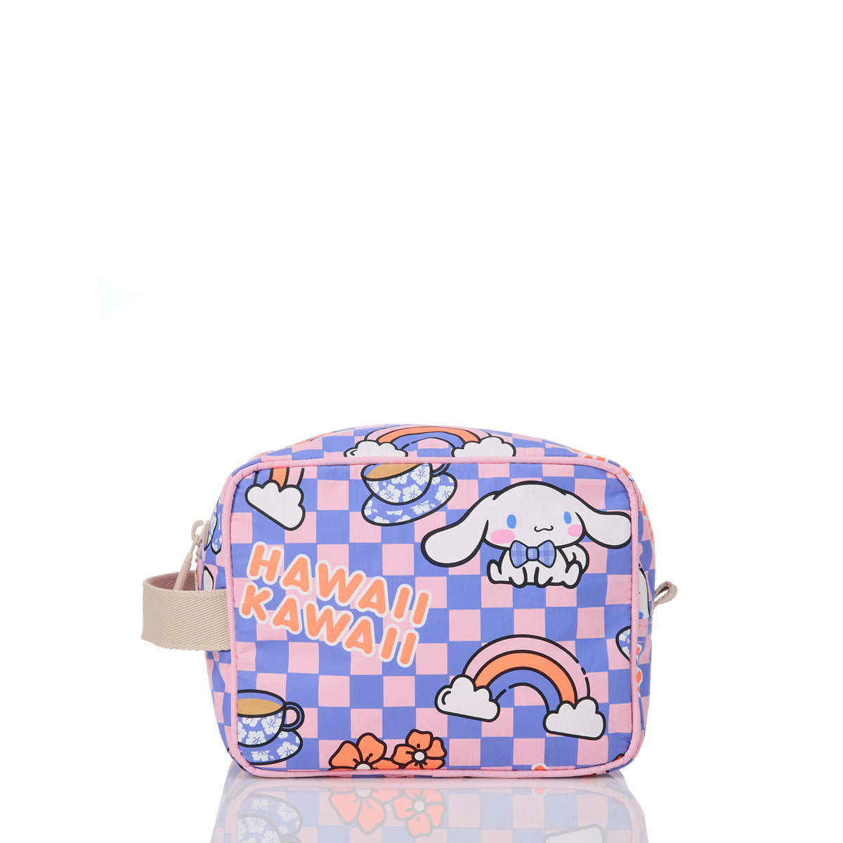 Cinnamoroll x Aloha Collection GIT Kit Bag (Check) Bags Aloha Collection Inc