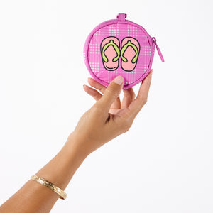 Hello Kitty x Aloha Collection Cutie Pouch (Palaka Icons) Bags Aloha Collection Inc