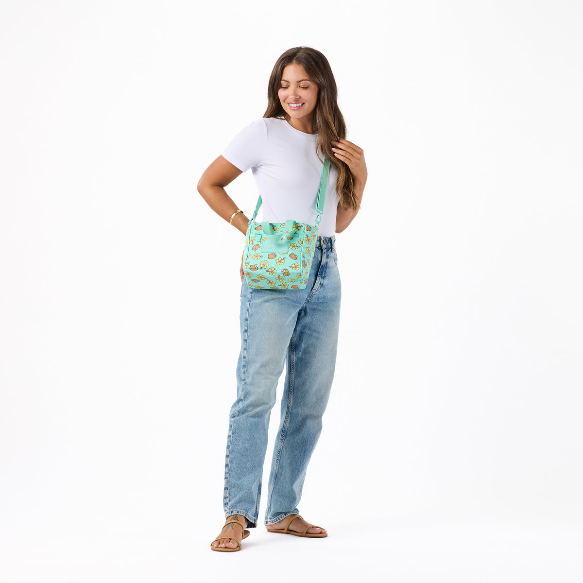 Hello Kitty x Aloha Collection Crossbody Bag (Hibiscus Kitty) Bags Aloha Collection Inc