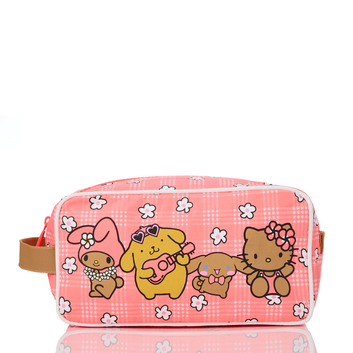 Hello Kitty and Friends x Aloha Collection Dopp Kit Bag (Palaka Friends) Bags Aloha Collection Inc