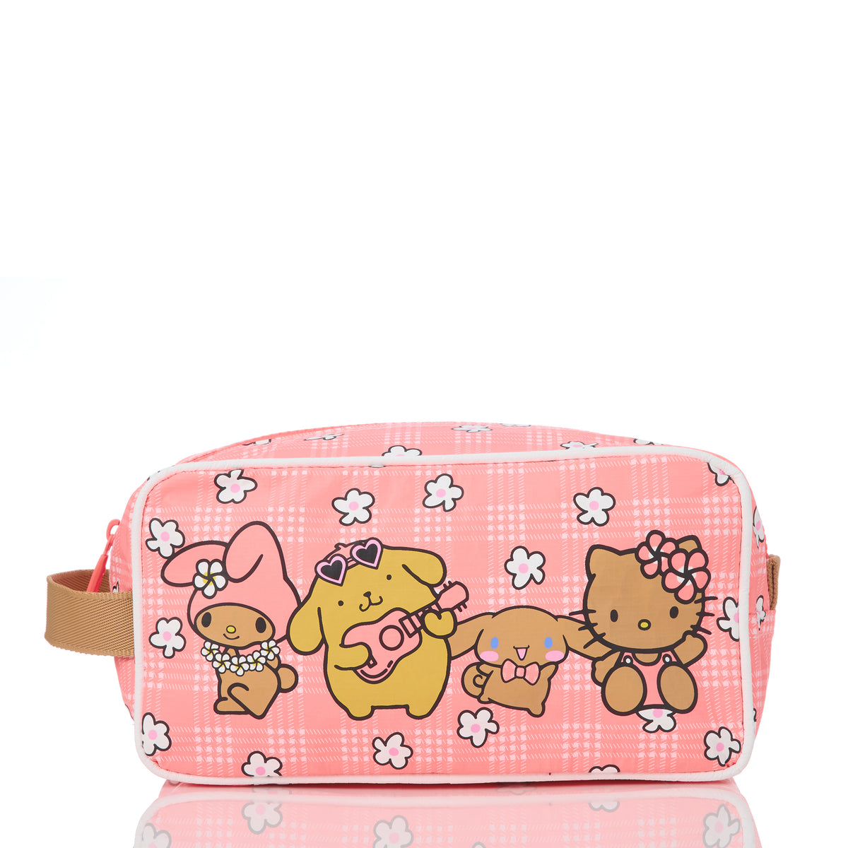 Hello Kitty and Friends x Aloha Collection Dopp Kit Bag (Palaka Friends) Bags Aloha Collection Inc