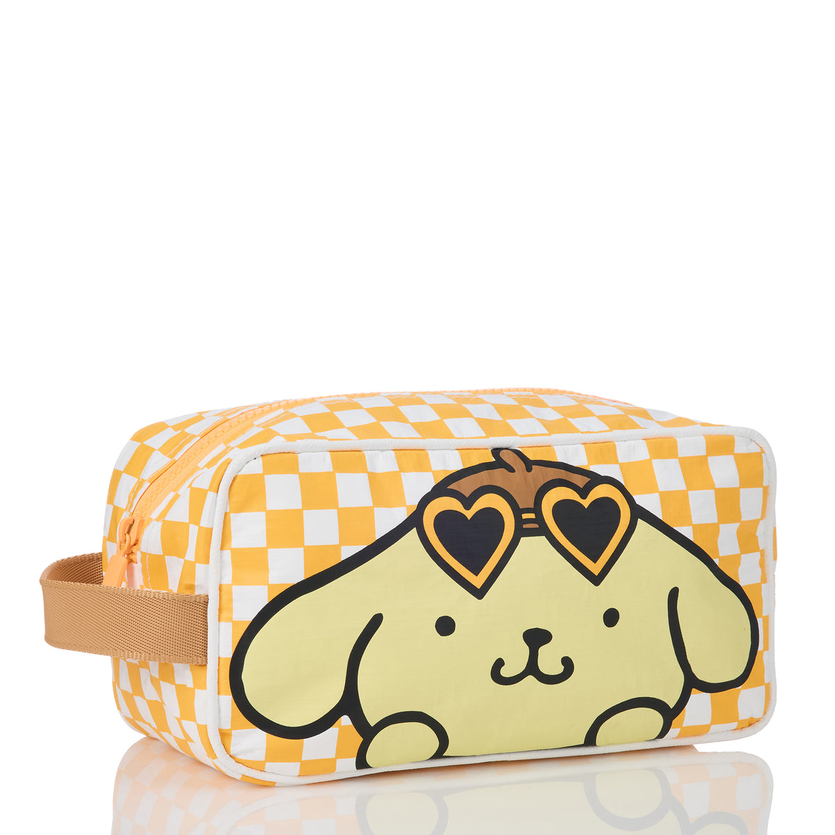 Pompompurin x Aloha Collection Dopp Kit Bag (Check) Bags Aloha Collection Inc