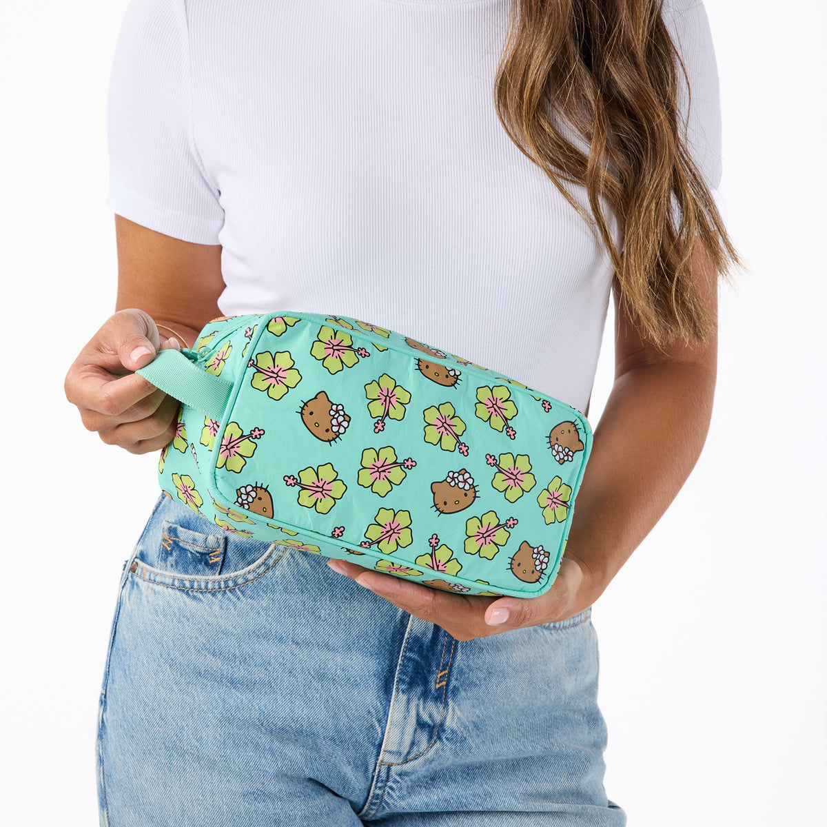 Hello Kitty x Aloha Collection Dopp Kit Bag (Hibiscus Kitty) Bags Aloha Collection Inc