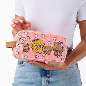 Hello Kitty and Friends x Aloha Collection Dopp Kit Bag (Palaka Friends) Bags Aloha Collection Inc