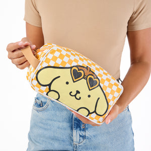 Pompompurin x Aloha Collection Dopp Kit Bag (Check) Bags Aloha Collection Inc