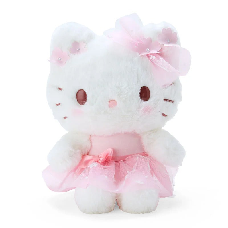 Hello Kitty 8" Plush (Pink Sakura Series) Plush Japan Original   