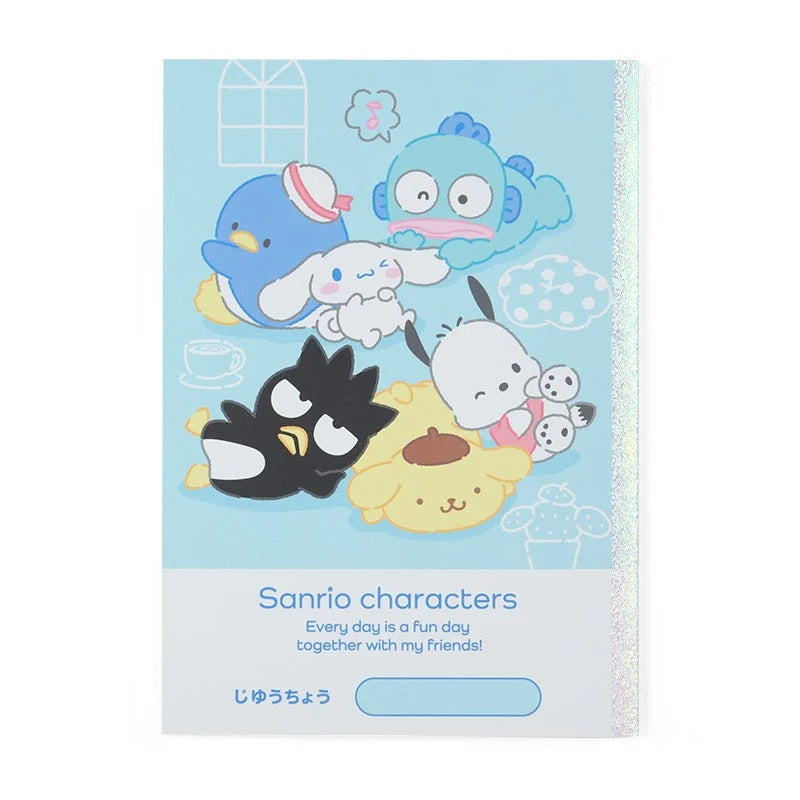 Sanrio Characters Notebook (Blue) Stationery Japan Original   