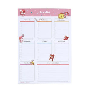 Hello Kitty x Erin Condren Custom Checklist Notepad Stationery ERIN CONDREN   