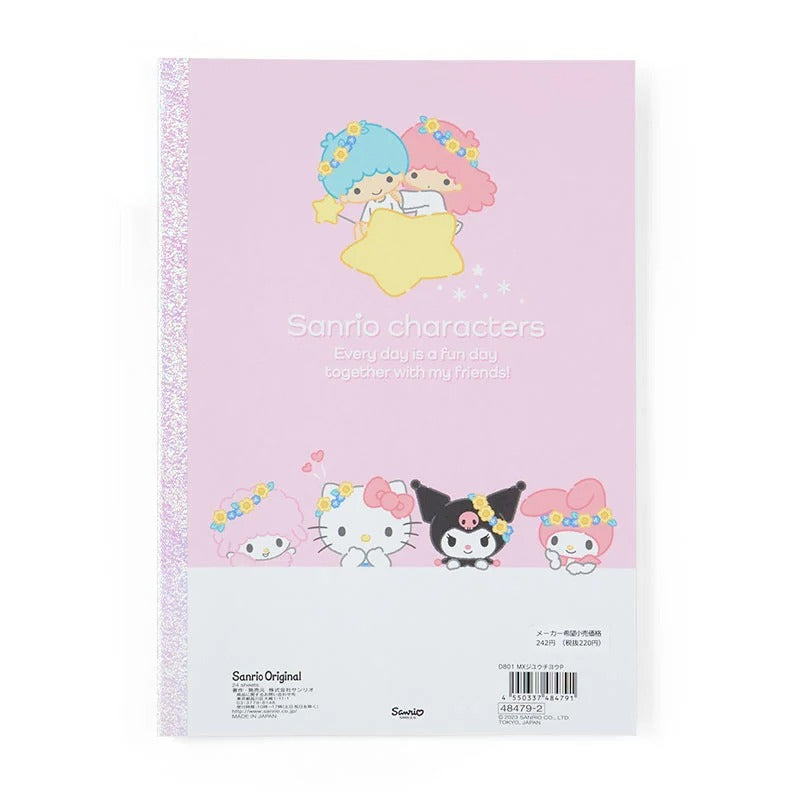Sanrio Characters Notebook (Pink) Stationery Japan Original   