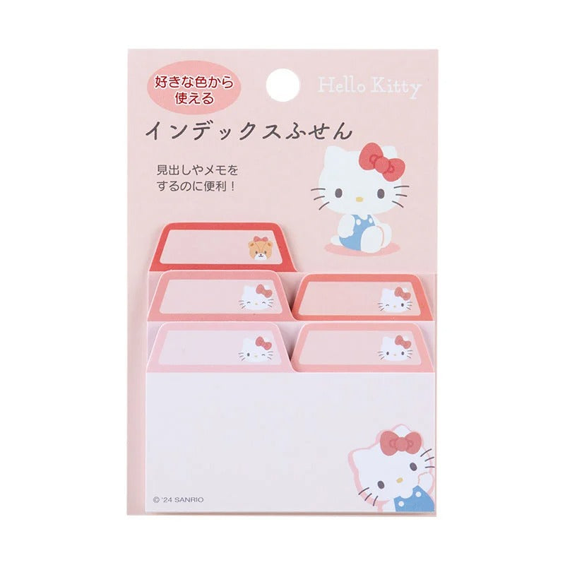 Hello Kitty Index Tab Sticky Notes Stationery Japan Original   
