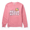 Hello Kitty x Aloha Collection Palaka Crew Sweatshirt (Pink) Apparel Aloha Collection Inc
