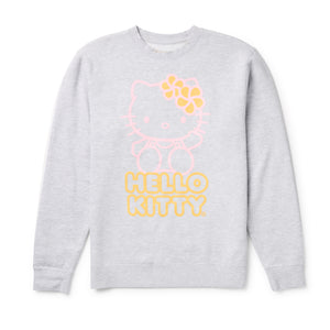 Hello Kitty x Aloha Collection Crew Sweatshirt (Grey) Apparel Aloha Collection