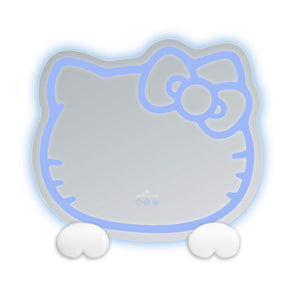 Hello Kitty x Impressions Vanity RGB Wall Mirror 2.0 W/ Bluetooth Speakers and Specialty Base