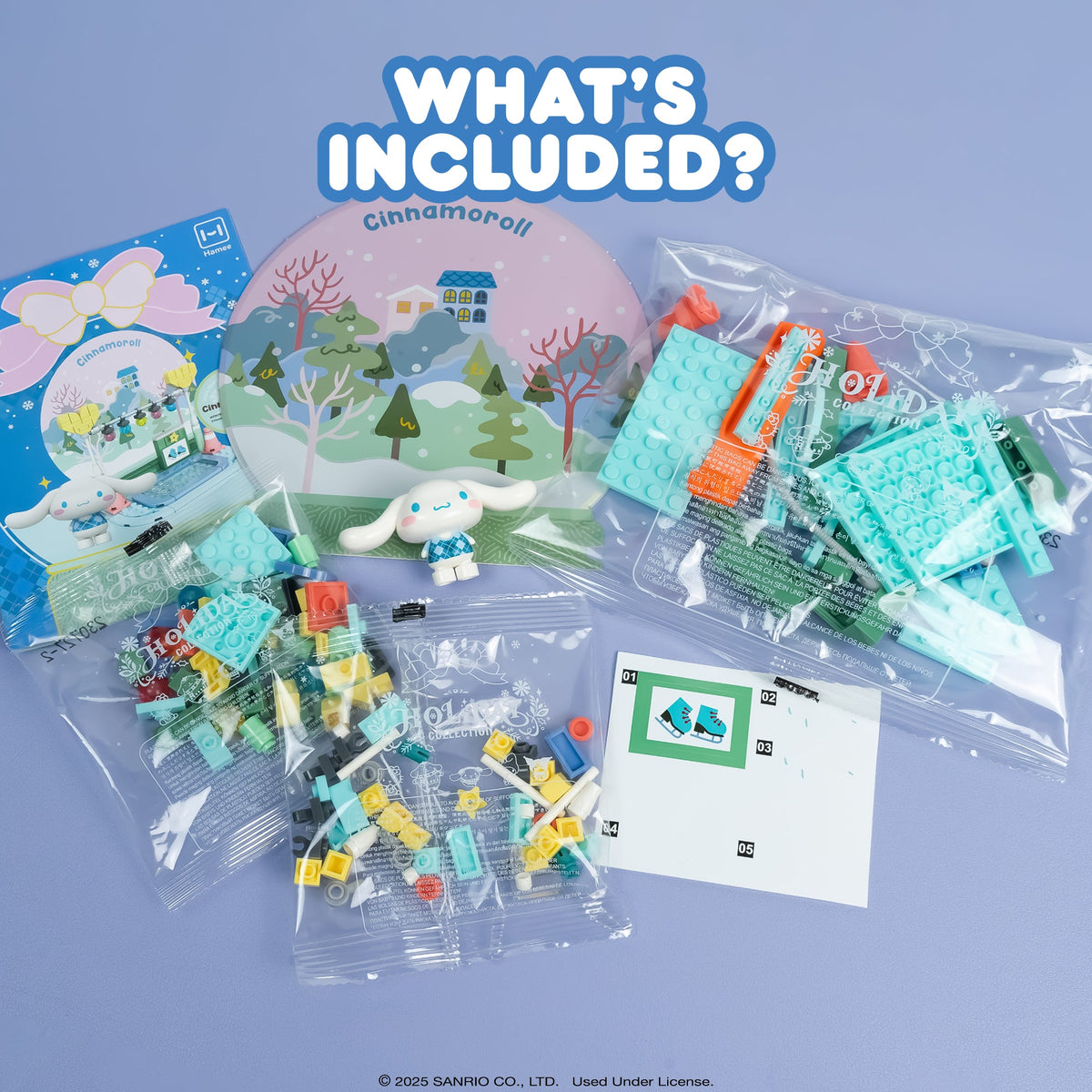 Cinnamoroll Building Blocks Set (Holiday Collection)