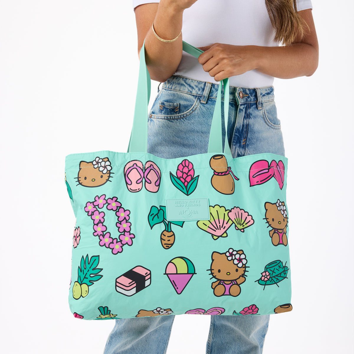 Hello Kitty x Aloha Collection Holo Holo Tote Bag (Aloha Icons) Bags Aloha Collection Inc