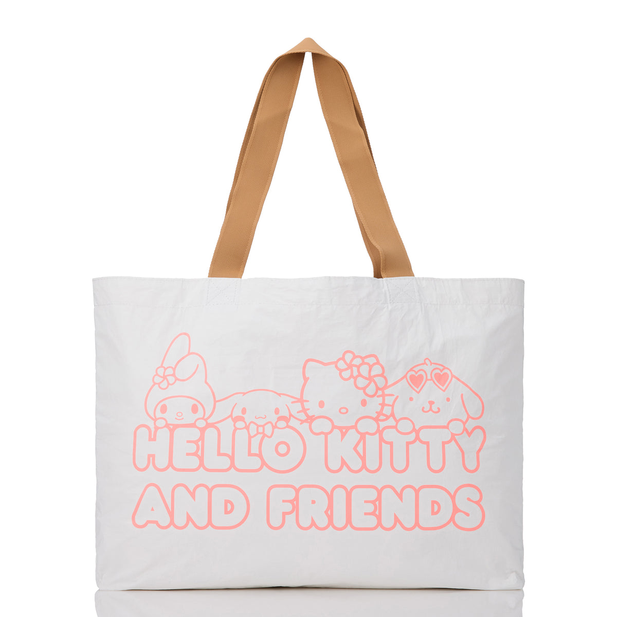 Hello Kitty and Friends x Aloha Collection Holo Holo Tote Bag (Bubbles - Tan) Bags Aloha Collection Inc