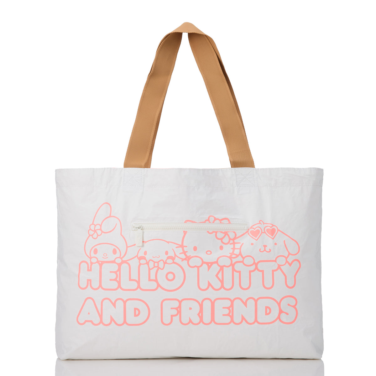Hello Kitty and Friends x Aloha Collection Holo Holo Tote Bag (Bubbles - Tan) Bags Aloha Collection Inc