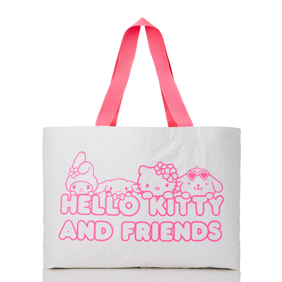 Hello Kitty and Friends x Aloha Collection Holo Holo Tote Bag (Palaka Friends) Bags Aloha Collection Inc