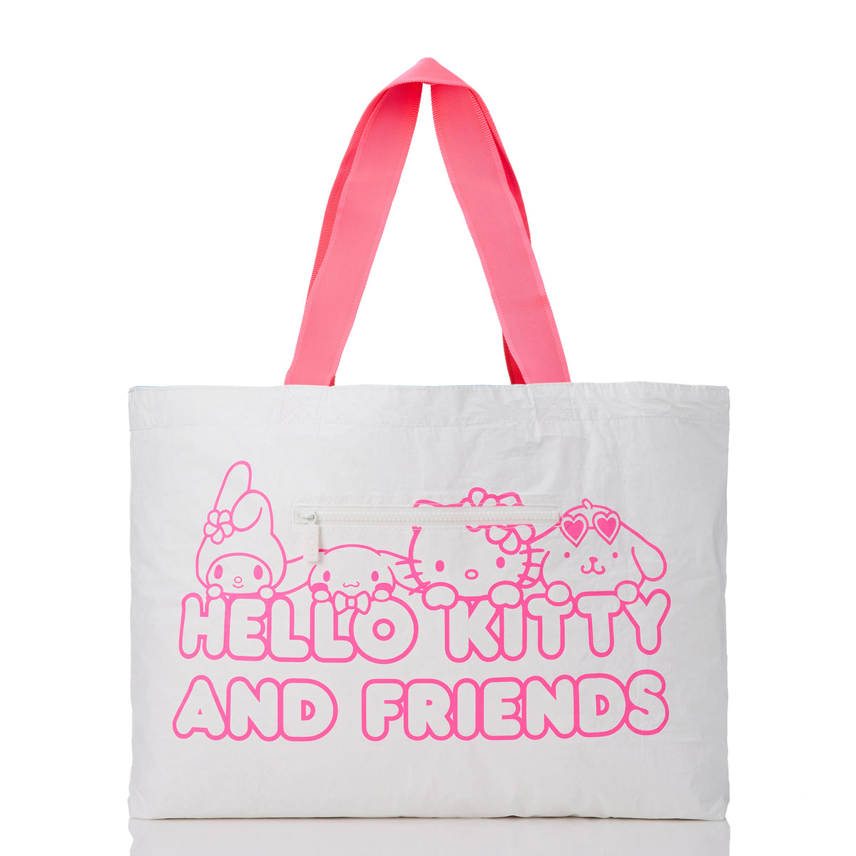 Hello Kitty and Friends x Aloha Collection Holo Holo Tote Bag (Palaka Friends) Bags Aloha Collection Inc