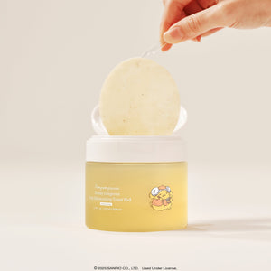 Pompompurin x ByUR Honey Gorgeous Keep Moisturizing Toner Pad (70 Count) Beauty ByUR US