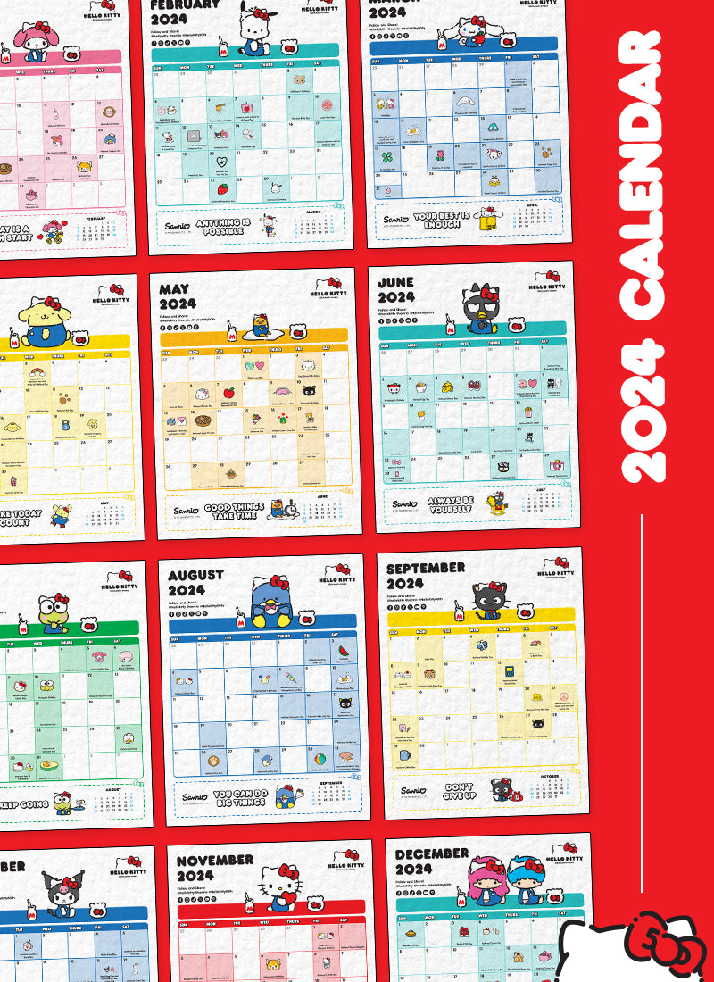 Images of FOTM 2024 Calendars 