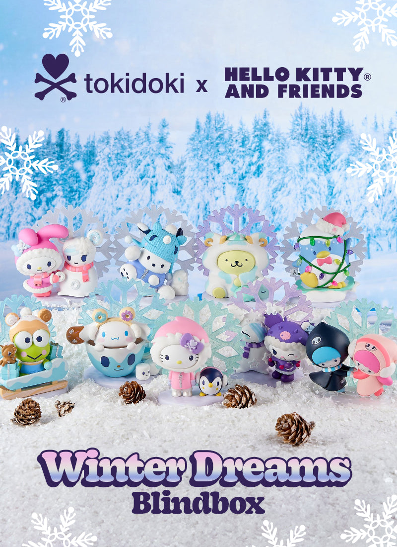 Image of tokidoki x Hello Kitty and Friends Winter Dreams Blindbox.