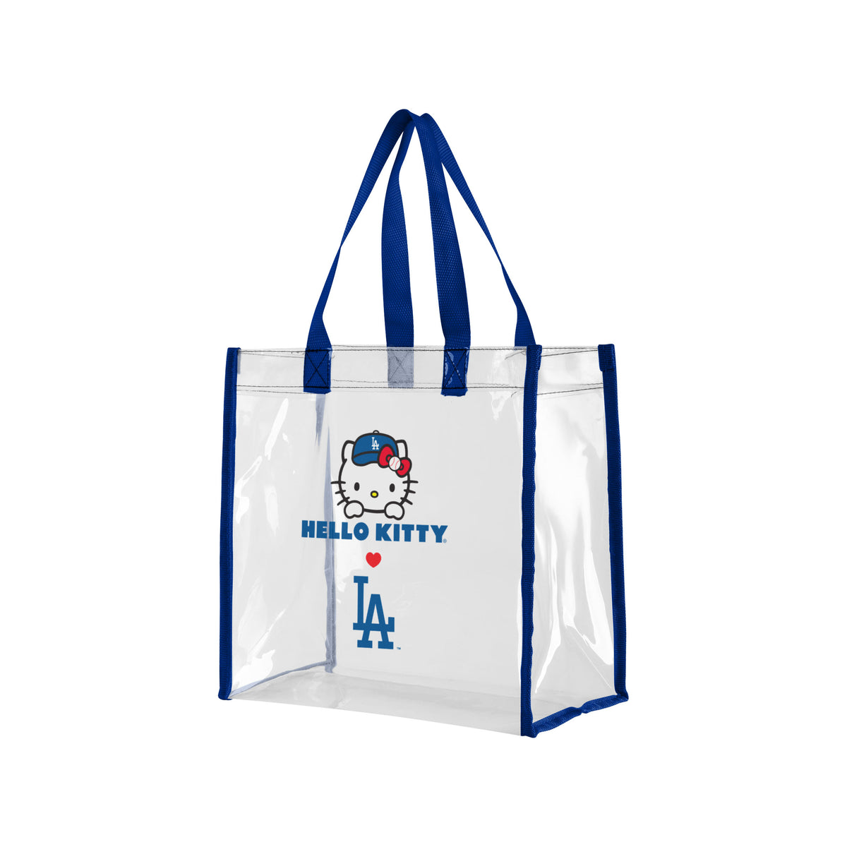 Hello Kitty x Los Angeles Dodgers Clear Tote Bag Bags FOCO