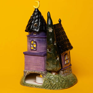 Hello Kitty and Friends Trick or Treat Ceramic Candle House Home Goods Blue Sky Clayworks