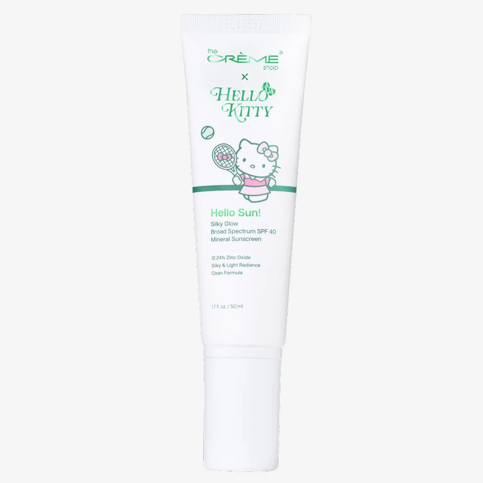 Hello Kitty x The Crème Shop Hello Sun! Silky Glow Mineral Sunscreen (SPF 40) Beauty The Crème Shop
